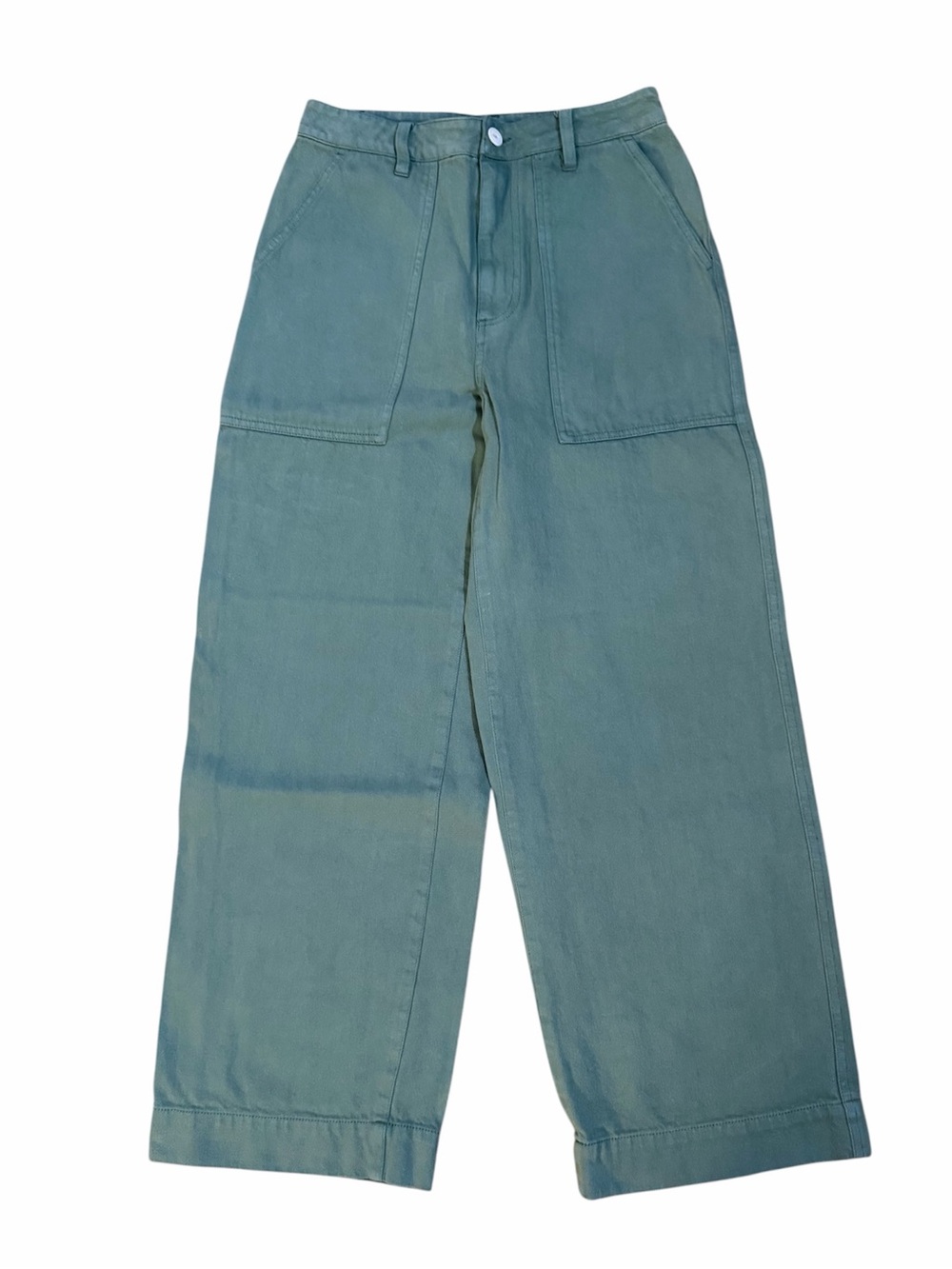 Alex Mill Patrick Washed Denim Jean Pants Sage Size 2